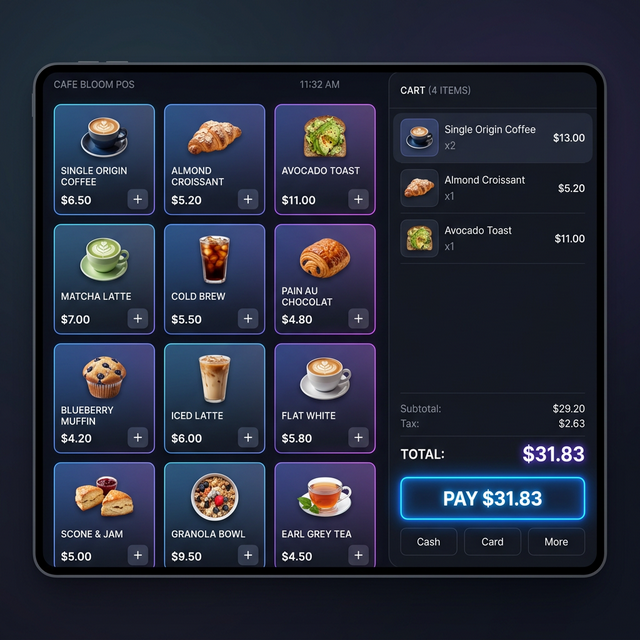 Cora POS Dashboard